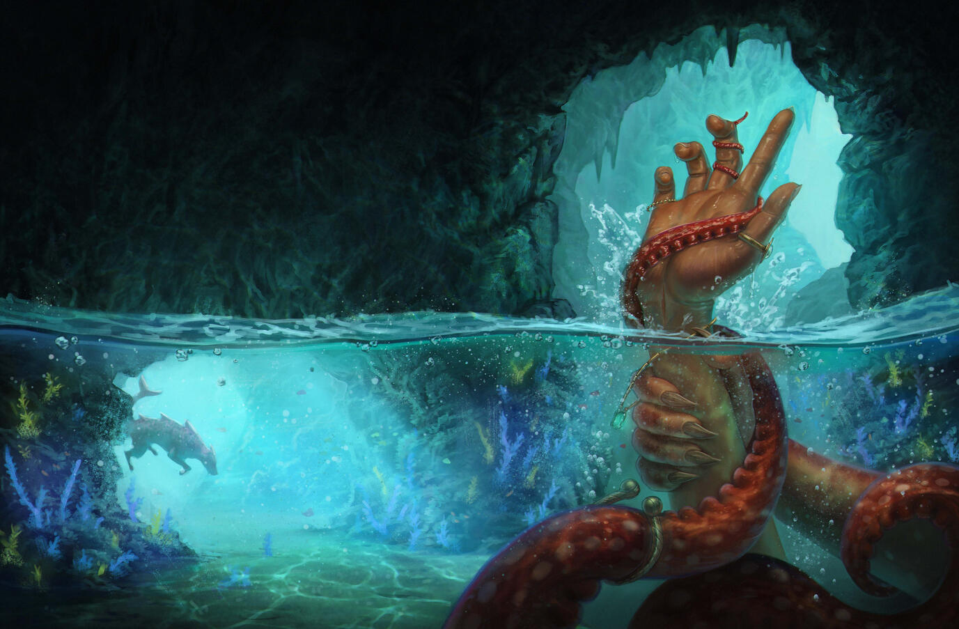 The Curse of Saltwater by Avina St Graves