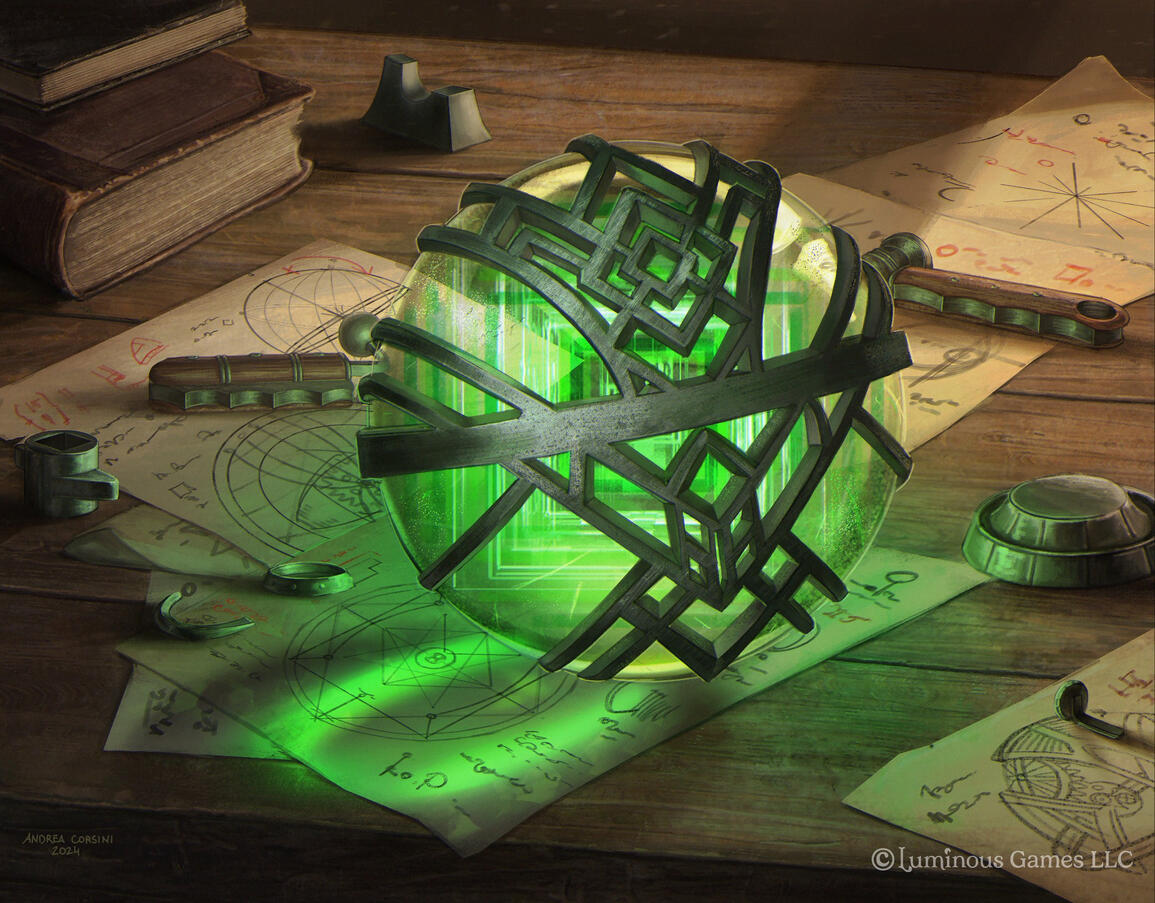 Green orb for Luminous Games
