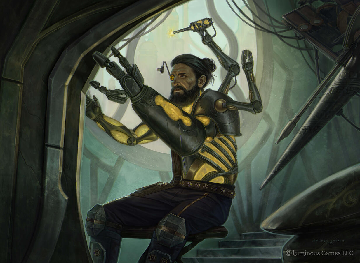 Brother of the yard for Luminous Games